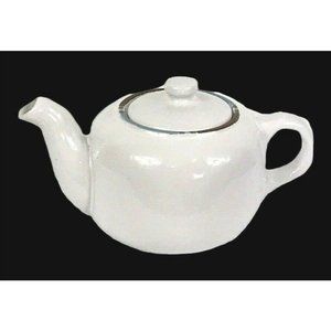 Dansk MESA White Sand 48 oz. Tea Coffee Pot & Lid